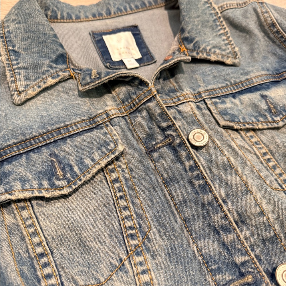LC Lauren Conrad Jean Jacket - Picture 2 of 4